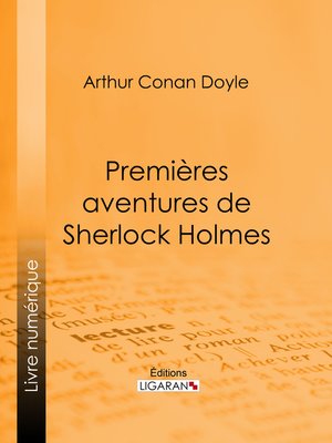 cover image of Premières aventures de Sherlock Holmes
